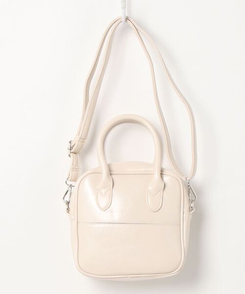 SpRay(スプレイ)の「スクエア2WAYショルダーバッグ(ショルダーバッグ・レディース・ブラック/ダークグリーン/ボルドー/ライトベージュ・FREE)」の11枚目の写真