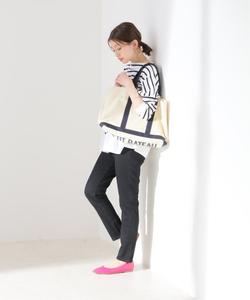 SLOBE IENA（スローブイエナ）の「LE DENIM スキニーデニムパンツ◆（デニムパンツ・レディース・ブラック/ネイビー・34/36/38/40）」の3枚目の写真