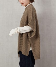 FREAK'S STORE | ▽【WEB限定】ビッグポンチョニットベスト(ベスト)