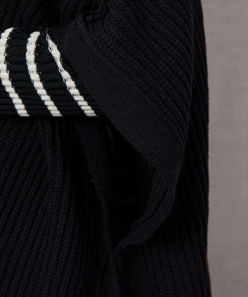 FREAK'S STORE（フリークスストア）の「▽【WEB限定】ビッグポンチョニットベスト（ベスト・レディース・ナチュラル/ブラック/ベージュ/ブルー・ﾌﾘ-）」の16枚目の写真