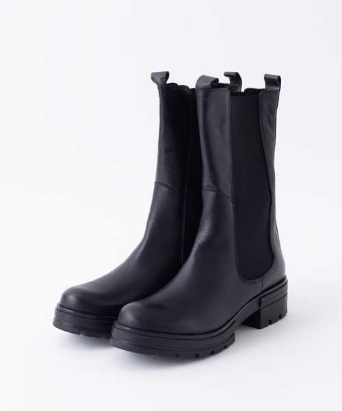 MOHI(モヒ)の「【MOHI】チェルシーブーツ(ブーツ・レディース・ブラック・38/39/35/36/37)」の1枚目の写真