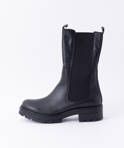 MOHI(モヒ)の「【MOHI】チェルシーブーツ(ブーツ・レディース・ブラック・38/39/35/36/37)」の3枚目の写真