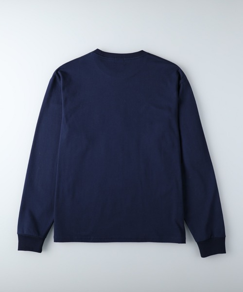 CAMP7(キャンプセブン)の「【CAMP7】刺繍ロンT(Tシャツ/カットソー・メンズ・グリーン/ホワイト/ネイビー・L/S/XL/M)」の21枚目の写真