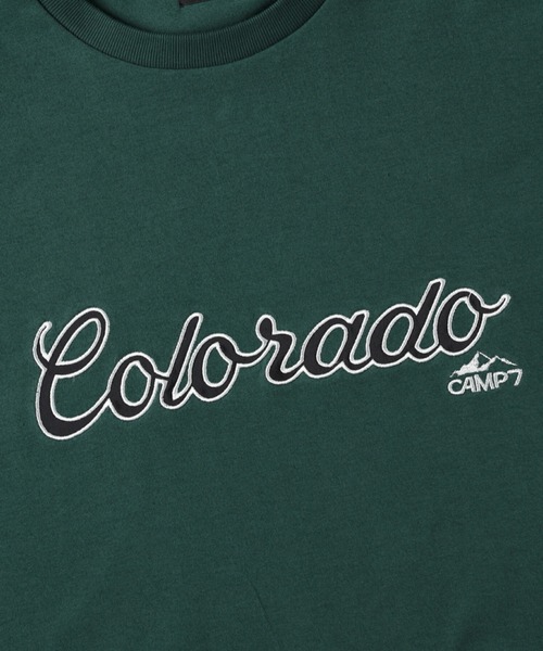 CAMP7(キャンプセブン)の「【CAMP7】刺繍ロンT(Tシャツ/カットソー・メンズ・グリーン/ホワイト/ネイビー・L/S/XL/M)」の18枚目の写真