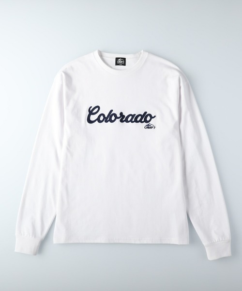 CAMP7(キャンプセブン)の「【CAMP7】刺繍ロンT(Tシャツ/カットソー・メンズ・グリーン/ホワイト/ネイビー・L/S/XL/M)」の14枚目の写真