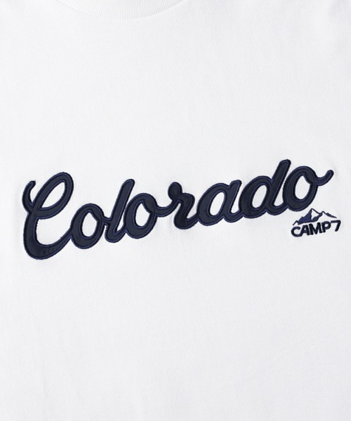 CAMP7(キャンプセブン)の「【CAMP7】刺繍ロンT(Tシャツ/カットソー・メンズ・グリーン/ホワイト/ネイビー・L/S/XL/M)」の15枚目の写真