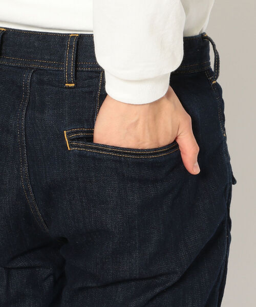AVIREX（アヴィレックス）の「【直営店限定】ストレッチ デニム パンツ / STRETCH DENIM PANTS / アヴィレックス / AVIREX（デニムパンツ・メンズ・ライトインディゴブルー/ブルー系その他/ワンウォッシュ・SMALL/MEDIUM/LARGE/X-LARGE/XX-LARGE）」の8枚目の写真