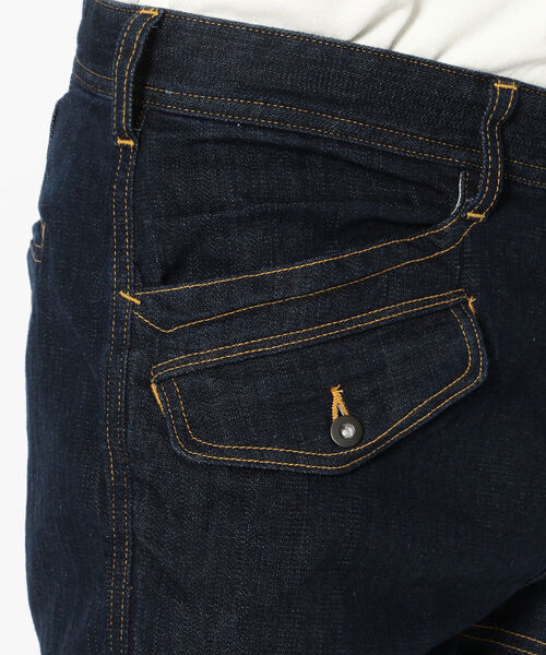 AVIREX（アヴィレックス）の「【直営店限定】ストレッチ デニム パンツ / STRETCH DENIM PANTS / アヴィレックス / AVIREX（デニムパンツ・メンズ・ライトインディゴブルー/ブルー系その他/ワンウォッシュ・SMALL/MEDIUM/LARGE/X-LARGE/XX-LARGE）」の10枚目の写真