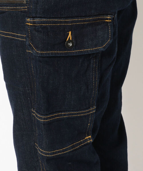 AVIREX（アヴィレックス）の「【直営店限定】ストレッチ デニム パンツ / STRETCH DENIM PANTS / アヴィレックス / AVIREX（デニムパンツ・メンズ・ライトインディゴブルー/ブルー系その他/ワンウォッシュ・SMALL/MEDIUM/LARGE/X-LARGE/XX-LARGE）」の11枚目の写真