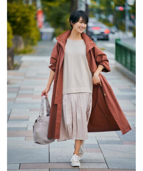 SHOO・LA・RUE(シューラルー)の「◆フェイクレザーシンプルスニーカー(スニーカー・レディース・オフホワイト/ブラック/サンドベージュ/ベージュ系7・25/30/35/40/45)」の11枚目の写真