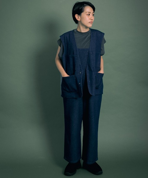 Uiscel（ユイセル）の「Uiscel　撥水デニムマルチベスト（ベスト・メンズ・ワンウォッシュ・ONE）」の10枚目の写真