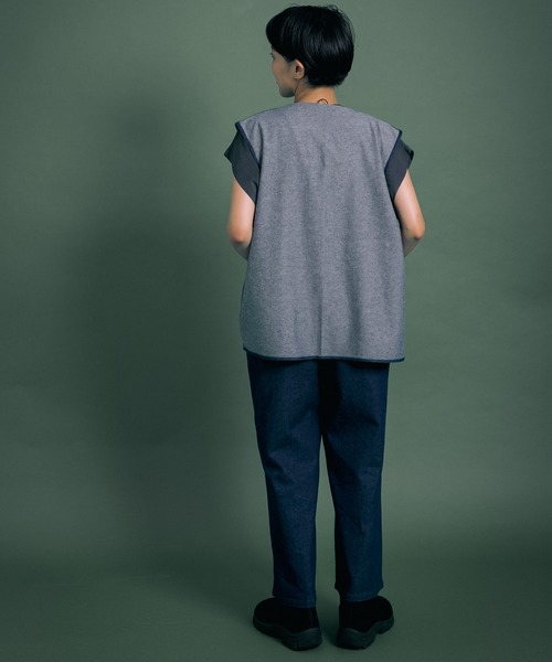 Uiscel（ユイセル）の「Uiscel　撥水デニムマルチベスト（ベスト・メンズ・ワンウォッシュ・ONE）」の18枚目の写真