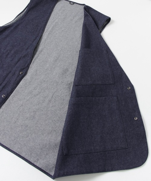 Uiscel（ユイセル）の「Uiscel　撥水デニムマルチベスト（ベスト・メンズ・ワンウォッシュ・ONE）」の9枚目の写真