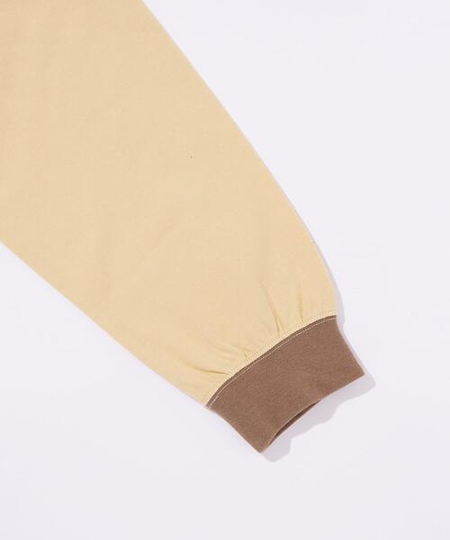 green label relaxing（グリーンレーベルリラクシング）の「【WEB限定】【別注】＜DISCUS ATHLETIC×GLR/ -or＞レイヤー 長袖 Tシャツ（Tシャツ/カットソー・メンズ・ホワイト/ネイビー/ライラック/ベージュ・S/L/M/XL）」の14枚目の写真