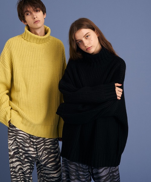 UP START（アップスタート）の「ASSORT PATTERN RELAX PANTS/総柄リラックスパンツ/GRADATION ZEEBRA/GEOMETRIC（その他パンツ・メンズ・ブラック/オフホワイト/ネイビー・LARGE/MEDIUM）」の7枚目の写真