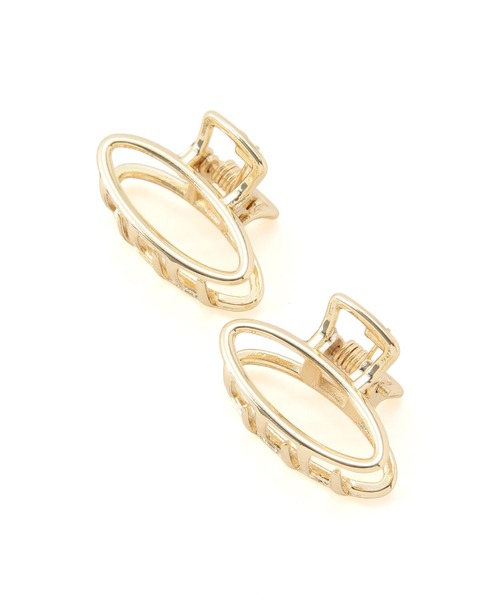 VIS（ビス）の「【SET】ワンポイントにぴったり。ミニヘアクリップ（バレッタ/ヘアクリップ・レディース・ゴールド系その他2/その他1/ゴールド/ゴールド系その他・FREE）」の9枚目の写真