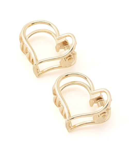 VIS（ビス）の「【SET】ワンポイントにぴったり。ミニヘアクリップ（バレッタ/ヘアクリップ・レディース・ゴールド系その他2/その他1/ゴールド/ゴールド系その他・FREE）」の6枚目の写真