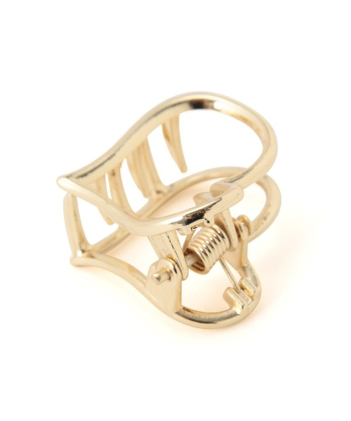 VIS（ビス）の「【SET】ワンポイントにぴったり。ミニヘアクリップ（バレッタ/ヘアクリップ・レディース・ゴールド系その他2/その他1/ゴールド/ゴールド系その他・FREE）」の10枚目の写真