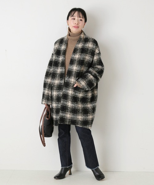 ISLAND TIDES（アイランドタイド）の「【ISLAND TIDES/アイランドタイド】ラムズウールタートルネック：ニット◆（ニット/セーター・レディース・ブラック/グレー/ベージュ/レッド・34）」の21枚目の写真