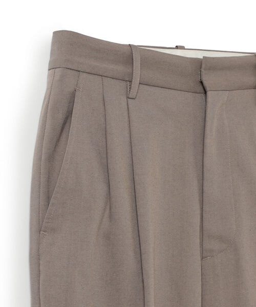 BEAMS BOY（ビームスボーイ）の「maturely / Pleats Slacks（スラックス・レディース・ブラック系その他3/ネイビー・0/1）」の14枚目の写真