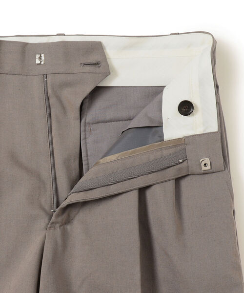 BEAMS BOY（ビームスボーイ）の「maturely / Pleats Slacks（スラックス・レディース・ブラック系その他3/ネイビー・0/1）」の15枚目の写真