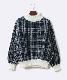 one way | 【oneway】フリルリブツイードトップス(Tシャツ/カットソー)