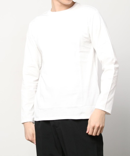 DRESSEDUNDRESSED（ドレスドアンドレスド）の「Invert Logo Print Long Sleeve T-Shirt（Tシャツ/カットソー・メンズ・ホワイト/ブラック・2/4/3）」の15枚目の写真