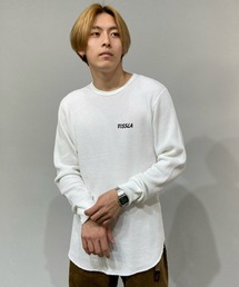 VISSLA（ヴィスラ）の「【ムラサキスポーツ別注】VISSLA/ヴィスラ ワンポイント　サーマルロンT M631VHTJ（Tシャツ/カットソー・メンズ）」