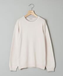 BEAUTY&YOUTH UNITED ARROWS | BY ウォッシャブル ウールミックス トリム ニット(ニット/セーター)