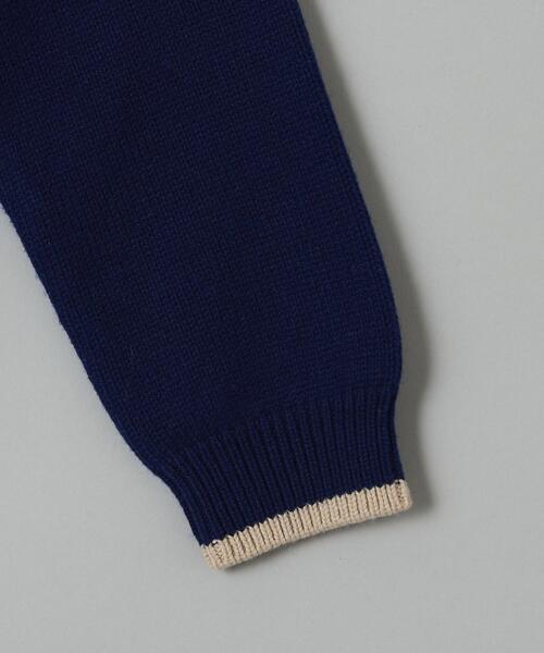 BEAUTY&YOUTH UNITED ARROWS（ビューティーアンドユースユナイテッドアローズ）の「BY ウォッシャブル ウールミックス トリム ニット（ニット/セーター・メンズ・ベージュ/コバルトブルー/ホワイト・S/XL/M/L）」の15枚目の写真