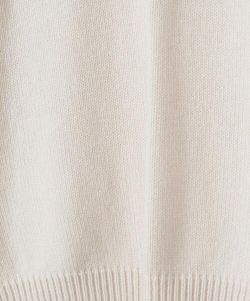 BEAUTY&YOUTH UNITED ARROWS（ビューティーアンドユースユナイテッドアローズ）の「BY ウォッシャブル ウールミックス トリム ニット（ニット/セーター・メンズ・ベージュ/コバルトブルー/ホワイト・S/XL/M/L）」の21枚目の写真