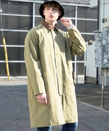 ８(eight) | ツイル衿コーデュロイロングコート(ステンカラーコート)
