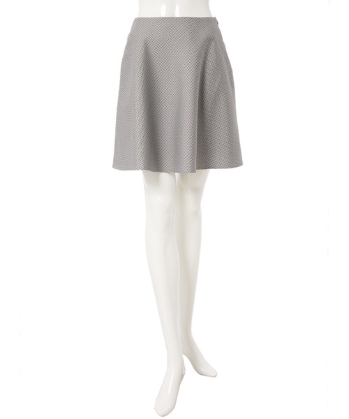 fifth calin（フィフスカラン）の「ミニフレアスカート（スカート・レディース・ブラウン/グレー・MEDIUM）」の13枚目の写真