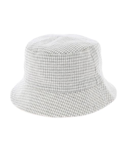 Green Parks(グリーンパークス)の「・チェックリバーシブルハット*(ハット・レディース・ブラウン/ブラック/グレー・FREE)」の8枚目の写真