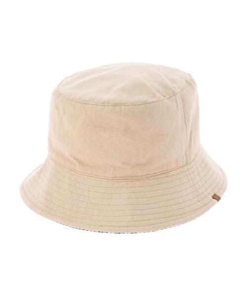 Green Parks(グリーンパークス)の「・チェックリバーシブルハット*(ハット・レディース・ブラウン/ブラック/グレー・FREE)」の13枚目の写真