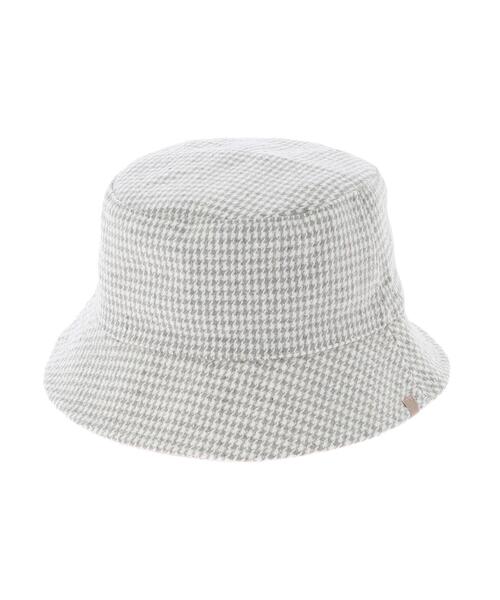 Green Parks(グリーンパークス)の「・チェックリバーシブルハット*(ハット・レディース・ブラウン/ブラック/グレー・FREE)」の14枚目の写真