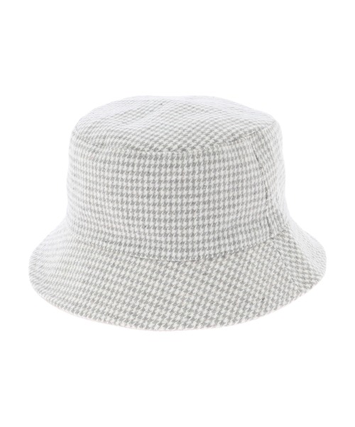 Green Parks(グリーンパークス)の「・チェックリバーシブルハット*(ハット・レディース・ブラウン/ブラック/グレー・FREE)」の17枚目の写真