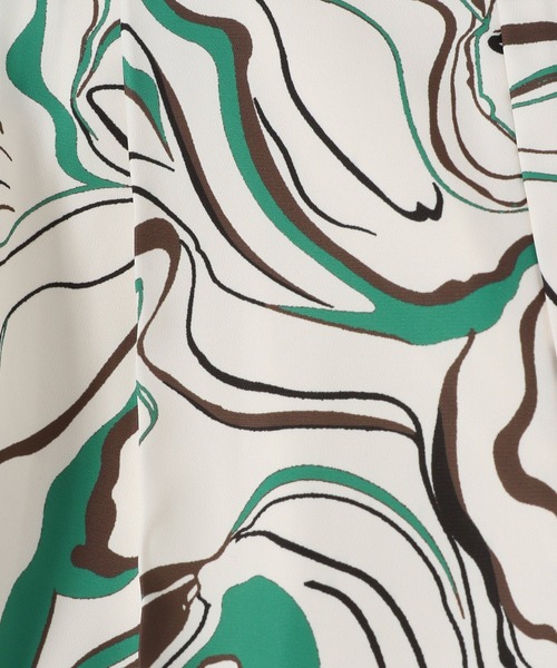 PAGEBOY（ページボーイ）の「カラーMIXマーブルパンツ（その他パンツ・レディース・ブラック/オフホワイト・FREE）」の10枚目の写真