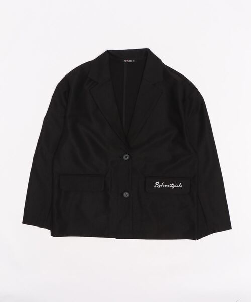 by LOVEiT(バイラビット)の「ジャケット(テーラードジャケット・キッズ・エメラルド/マルチ/ブラック・160cm/150cm/140cm/130cm)」の13枚目の写真