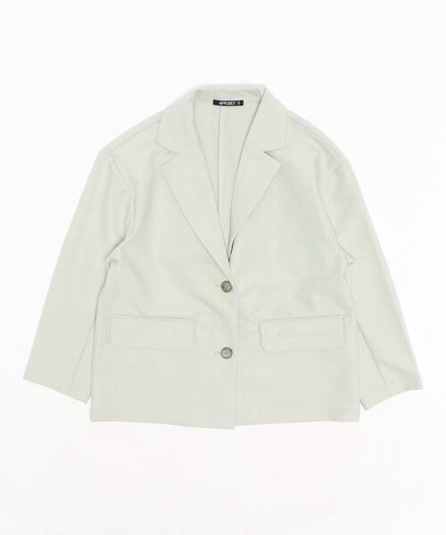 by LOVEiT(バイラビット)の「ジャケット(テーラードジャケット・キッズ・エメラルド/マルチ/ブラック・160cm/150cm/140cm/130cm)」の12枚目の写真