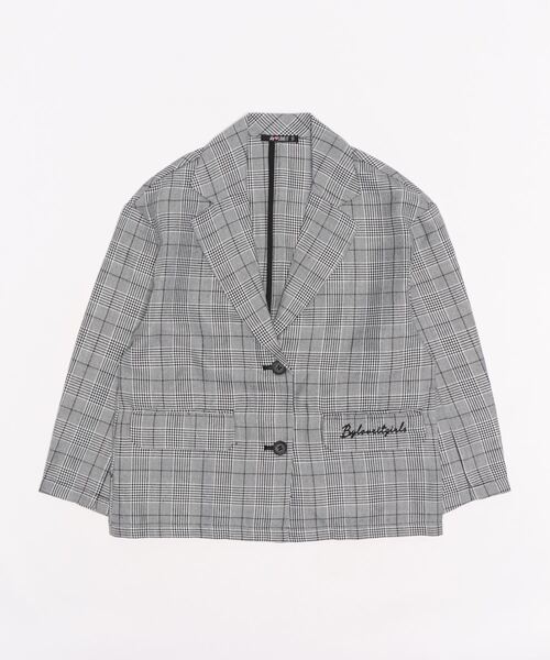 by LOVEiT(バイラビット)の「ジャケット(テーラードジャケット・キッズ・エメラルド/マルチ/ブラック・160cm/150cm/140cm/130cm)」の11枚目の写真