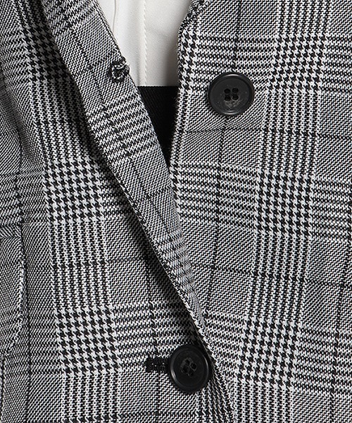 by LOVEiT(バイラビット)の「ジャケット(テーラードジャケット・キッズ・エメラルド/マルチ/ブラック・160cm/150cm/140cm/130cm)」の17枚目の写真