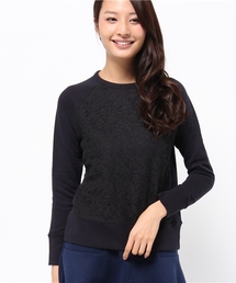 【CIAOPANIC TYPY】レース×スウェットプルオーバー