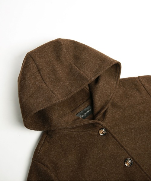 SUGAR BISKET（シュガービスケット）の「ウール混ハーフコート（その他アウター・レディース・ベージュ/モカ/ブラウン/ブラック・M/L）」の20枚目の写真