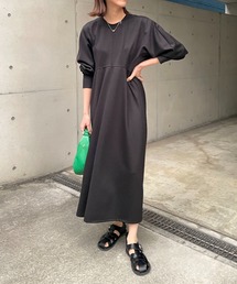 CAPRICIEUX LE'MAGE | ラウンド立体スリーブワンピース(ワンピース)