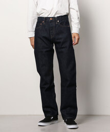 TELLASON | 【TELLASON STOCK/テラソン ストック】アメリカ製 コーンデニム 14オンス ノンセルヴィッチ ウオッシュド ストレート ジーンズ(デニムパンツ)
