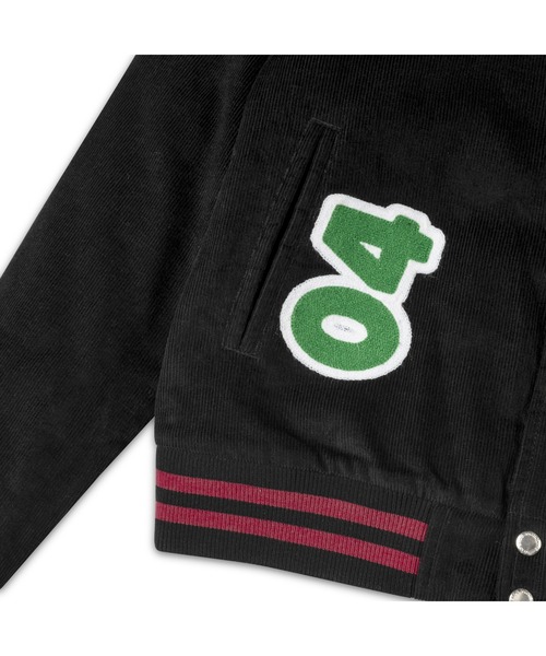 BILLIONAIRE BOYS CLUB(ビリオネア・ボーイズ・クラブ)の「BB MONIES VARCITY JACKET(スタジャン・メンズ・ブラック・MEDIUM/X-LARGE/LARGE)」の3枚目の写真