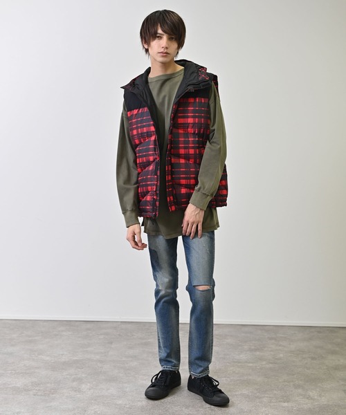 THE NORTH FACE(ザノースフェイス)の「THE NORTH FACE(ザ・ノース・フェイス) M BALHAM DWN VEST(ダウンベスト・メンズ・レッド・L)」の2枚目の写真