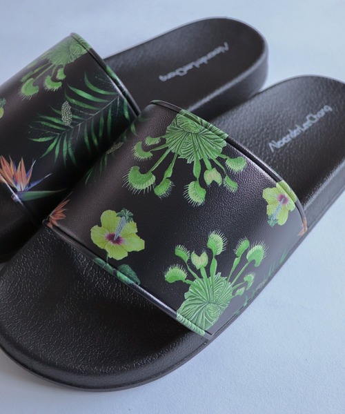 AlexanderLeeChang（アレキサンダーリーチャン）の「AlexanderLeeChang アレキサンダーリーチャン / SO PLANTS SANDAL プランツグラフィックプリントシャワーサンダル  / AC052202（サンダル・メンズ・ブラック・2/3/0）」の13枚目の写真