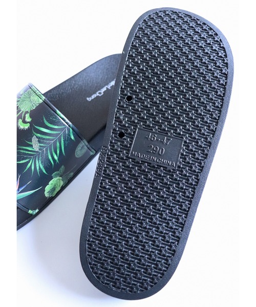 AlexanderLeeChang（アレキサンダーリーチャン）の「AlexanderLeeChang アレキサンダーリーチャン / SO PLANTS SANDAL プランツグラフィックプリントシャワーサンダル  / AC052202（サンダル・メンズ・ブラック・2/3/0）」の16枚目の写真